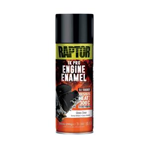 Paints, RAPTOR Engine Enamel High Heat Aerosol   Gloss Clear   364ml, U POL