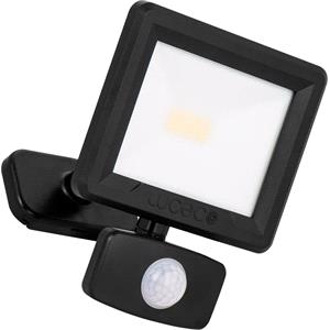 Outdoor Lights, Luceco Essence Multi Position Floodlight 10W 1050lm 4000K IP65 PIR Dask or Dawn   Black, Luceco