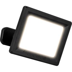 Luceco Essence 20W Floodlight with Ball Joint and 1m Cable - Black