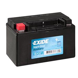 Motorcycle Batteries, Exide EK091 AGM Stop Start Battery 3 Year Guarantee, Exide
