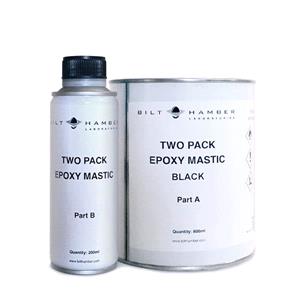 Rust Removal and Treatment, Bilt Hamber Epoxy Mastic Pail Black 2 Part Waterproof Coating for Steel and Alloys   1 Litre, Bilt Hamber