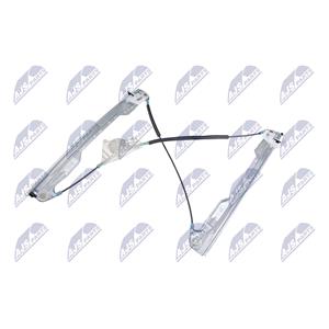 Window Regulators, Window Regulator, Left Front Electric without electric motor (EPS CT 019), NTY