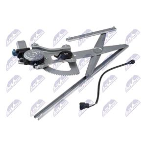 Window Regulators, NTY Window Regulator, Right Front, Electric, with electric motor, (EPS DW 006S), NTY