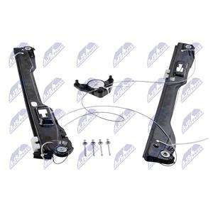Window Regulators, NTY Window Regulator, Electric, Left Front, (EPS PS 000), NTY