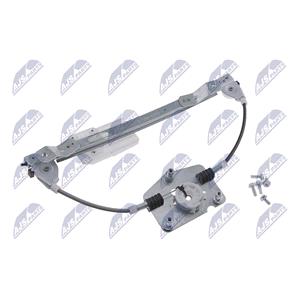 Window Regulators, NTY Window Regulator, Electric, without electric motor, Left Rear, (EPS VW 030), NTY