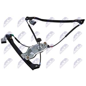 Window Regulators, NTY Window Regulator, 4 Doors, Manual, Left Front, (EPS VW 116), NTY