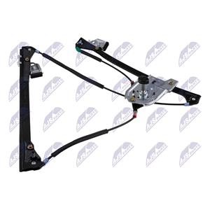 Window Regulators, NTY Window Regulator, 4 Doors, Manual, Right Front, (EPS VW 117), NTY