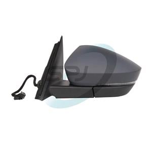Wing Mirrors, Left Wing Mirror (Electrical, Aspherical, Electrochromed Glass, Heated, Primed Cover, Blinker, Powerfolding, Puddle Lamp, Memory) for Skoda KODIAQ 2017 to 2024, 