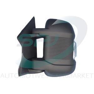 Wing Mirrors, Left Wing Mirror (electrical, convex, heated, grained, short arm, indicator, aerial) for Vauxhall MOVANO Mk III 2023 Onwards, 