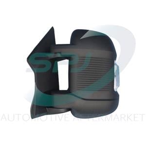 Wing Mirrors, Left Wing Mirror (Electrical, Convex, Heated, Grained, Indicator, Short Arm, Wide Angle Manually Adjusted) for Vauxhall MOVANO Mk III 2023 Onwards, 