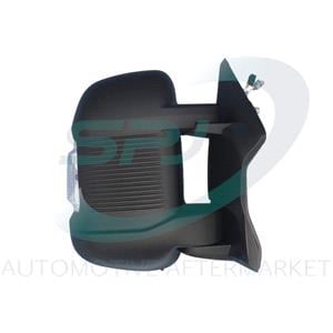 Wing Mirrors, Right Wing Mirror (Electrical, Right, Convex, Heated, Grained, Indicator, Temperature Sensor, Short Arm, Wide Angle Manually Adjusted) for Vauxhall MOVANO Mk III 2023 Onwards, 