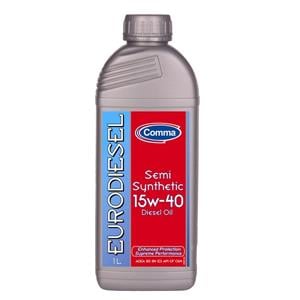 Uncategorised, Eurodiesel 15W40 Semi Synthetic Enhanced Supreme Protection   1 Ltr, Comma