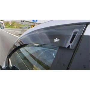 DGA Stick On Wind Deflectors for VOLVO C30 (M, M-2D) HATCH, 2007 - , 3 Door ,2 pcs, A Type