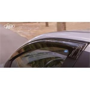 Wind Deflectors, DGA Front Stick On Wind Deflectors for Audi Q3, 2018 Onwards, 5 Door, DGA