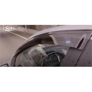 DGA Stick On Wind Deflectors for VOLVO C30 (M, M-2D) HATCH, 2007 - , 3 Door ,2 pcs, A Type