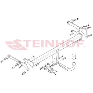 Tow Bars And Hitches, Steinhof Towbar (fixed with 2 bolts) for Ford KUGA III, 2019 Onwards, Steinhof