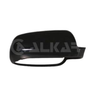 Wing Mirrors, Right Wing Mirror Cover (black, grained, fits BIG mirrors only) for Volkswagen BORA, 1998 2005, 