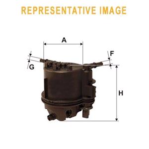 Fuel Filters, Wix Filtron Fuel Filter   WF8322, Wix Filtron