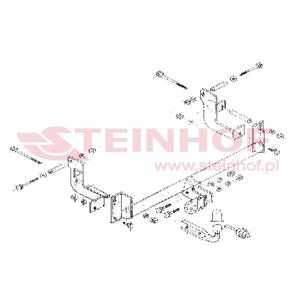 Tow Bars And Hitches, Steinhof Towbar (fixed with 2 bolts) for Citroen DISPATCH Van, 1994 2006, Steinhof