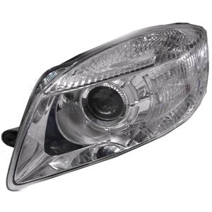 Lights, Left Headlamp (With Projector Lens, Halogen, Takes H7/H7 Bulbs, Supplied With Motor) for Skoda ROOMSTER 2010 on, 