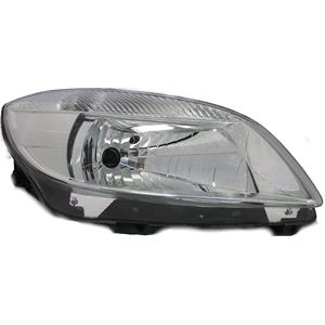 Lights, Right Headlamp (Halogen, Single Reflector Type, Takes H4 Bulb, Supplied With Motor) for Skoda Fabia  2010 2013, 