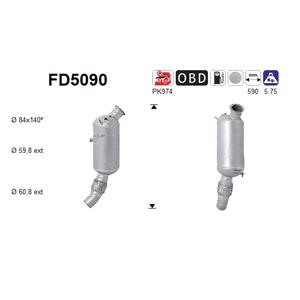 Diesel Soot Particle Filters, DPF BMW X3 20Xd , AS