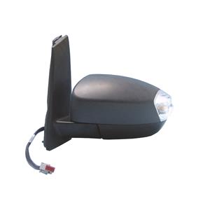 Wing Mirrors, Left Wing Mirror (electric, not heated, indicator, primed cover) for Ford GRAND C MAX, 2010 Onwards, 