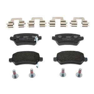 Brake Pads, FERODO PREMIER ECO FRICTION Rear Brake Pads (Full set for Rear Axle)   FDB1521, FERODO