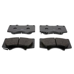 Brake Pads, FERODO PREMIER ECO FRICTION Front Brake Pads (Full set for Front Axle)   FDB1698, FERODO