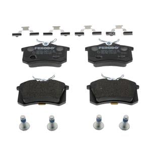 Brake Pads, FERODO PREMIER ECO FRICTION Rear Brake Pads (Full set for Rear Axle)   FDB1788, FERODO