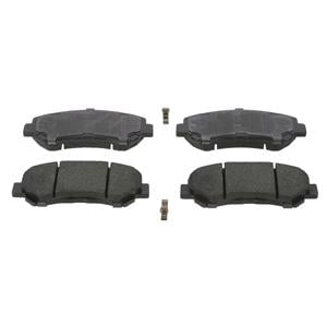 Brake Pads, FERODO PREMIER ECO FRICTION Front Brake Pads (Full set for Front Axle)   FDB4051, FERODO