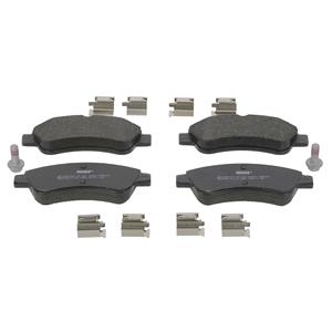 Brake Pads, FERODO PREMIER ECO FRICTION Front Brake Pads (Full set for Front Axle)   FDB4066, FERODO