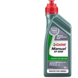 Engine Oils and Lubricants, Castrol Manual EP 80W - 1 Litre, Castrol
