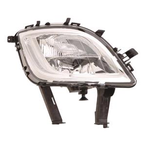 Lights, Right Front Fog Lamp (Takes H11 Bulb) for Opel ASTRA J Saloon 2013 on, 