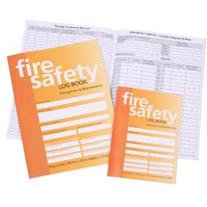 Site Safety, Fire Safety Log Book   A5, SIGNS & LABELS