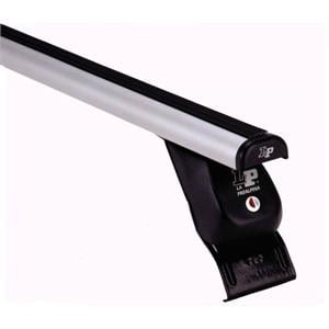 Complete set of aluminium roof bars, supplied with locks and keys