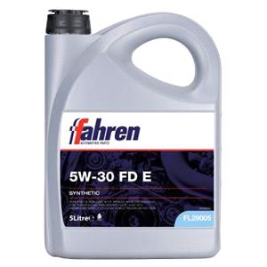 Engine Oils, Fahren 5W30 FD E Fully Synthetic Engine Oil   5 Litre, FAHREN