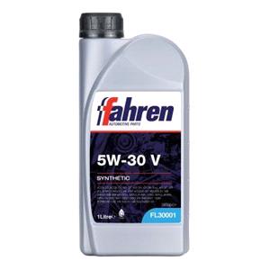 Engine Oils, Fahren 5W 30 V Fully Synthetic Engine Oil   1 Litre, FAHREN