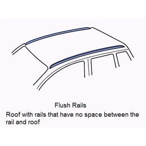 Complete THULE car roof rack system