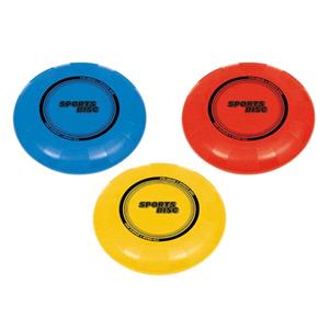 Games and Activities, Frisbie 26cm Sports Disc (Single)   Assorted Colours, 