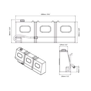 Front Runner Slanted Water Tank