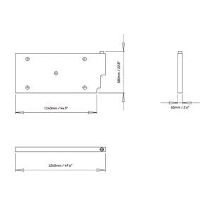 Front Runner Upright Water Tank / Flat