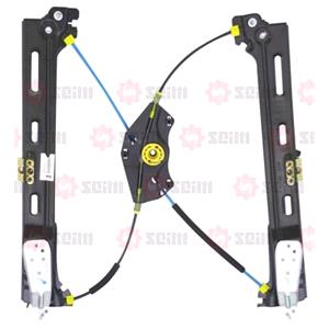 Window Regulators, Front Left Electric Window Regulator Mechanism (without motor) for SEAT ALHAMBRA (710), 2010 , 4 Door Models, One Touch/AntiPinch Version, holds a motor with 6 or more pins, AC Rolcar