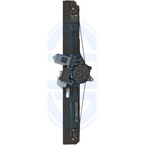Window Regulators, Front Right Electric Window Regulator (with motor) for Fiat 500L, 2012 , 4 Door Models, One Touch/Antipinch Version, motor has 6 or more pins, AC Rolcar