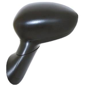 Wing Mirrors, Left Wing Mirror (electric, heated, black cover) for Fiat 500 C, 2009 Onwards, 