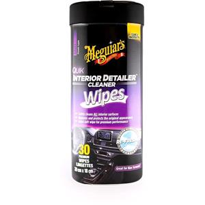 Detailing, Meguiars Quik Interior Detailer Cleaning Wipes (Tub of 30), Meguiars