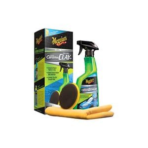 Exterior Cleaning, Meguiars Hybrid Ceramic Synthetic Clay Kit, Meguiars