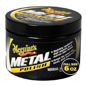 Detailing, Meguiar's Metal Polish, Safe for All Uncoated Metals   170g, Meguiars