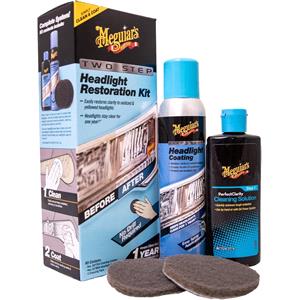 Car Care Kits, Meguiars Two Step Headlight Restoration Kit, Meguiars