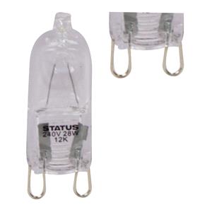 Site Safety, Halogen G9 Bulb   18W   Twin Pack, STATUS